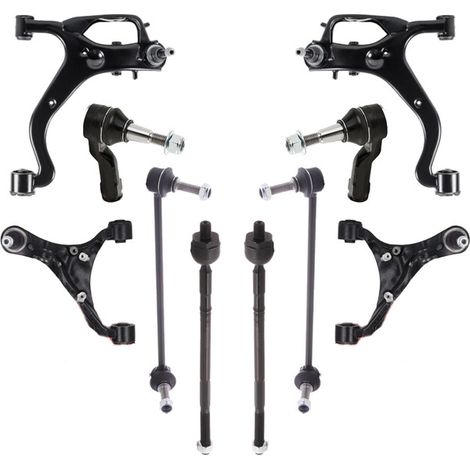 KIT BRACCIO OSCILLANTE 10 PEZZI COMPATIBILE CON LAND ROVER RANGE ROVER SPORT I (L320) 2. / Kit Sospensione Completo OE/OEM / Bracci Oscillanti + Testine Sterzo / Sostituzione Diretta OEM
