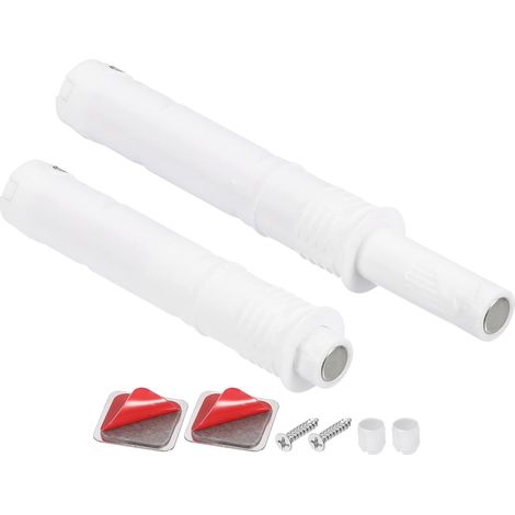 2 Pcs Verrous Magnétiques À Pression 2.87x0.4 Pouce 73x10mm (1/5)