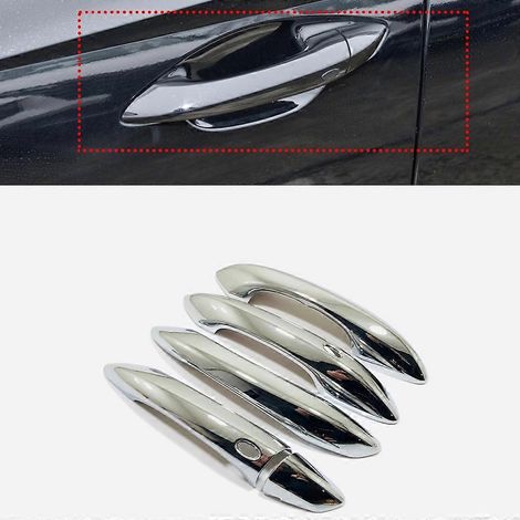 Accessoires pour Hyundai Tucson L 2021-2024 : Couvercle de poignée de porte de coffre arrière (pièces automobiles, conduite à gauche) (1/5)