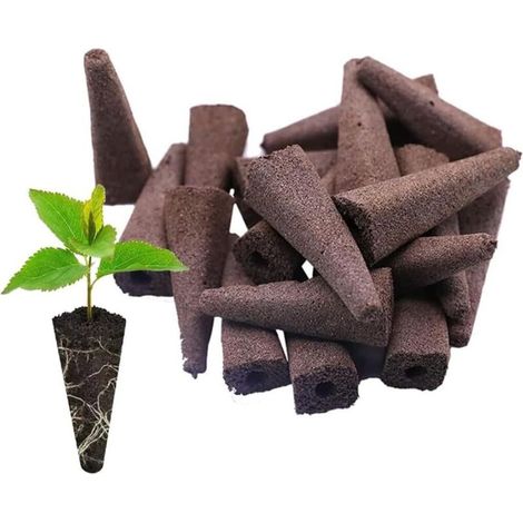 30pcs Éponges de Culture, Éponges de Croissance des Racines de Remplacement Compatibles,ponges de culture pour culture hydroponique, gousses de croissance des racines (1/5)