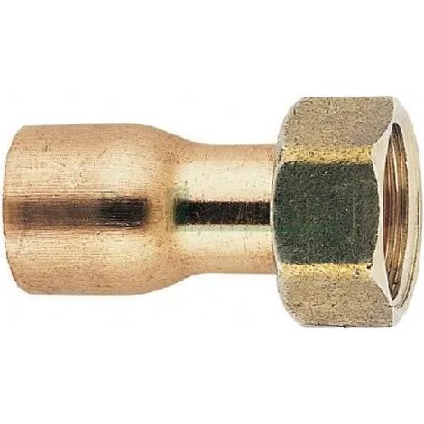 Presa in rame in 2 pezzi 20X27/18