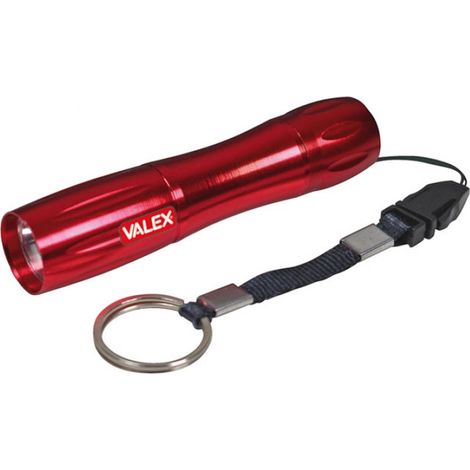 Lampe torche LED miniature VALEX 1152226 avec porte-clés