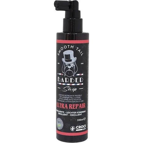 Lozione Districante Barbershop Repair 200 ml spray sciogli nodi per cani con pelo lungo e crespo (1/4)