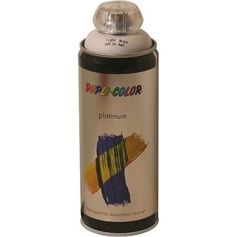 Peinture en aérosol - MOTIP - Gris clair satiné - 400ml - Séchage rapide - Acrylique