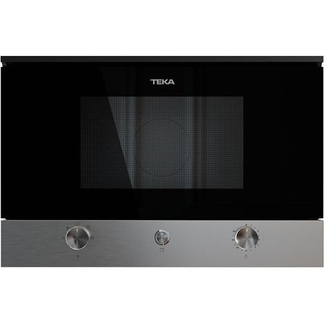 Teka MS 6220 BI L INOX - Horno Microondas Integrable 22 Litros Sin Grill Inox