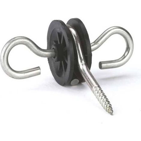 Isolateurs double ancrage à vis  (lot de 20)