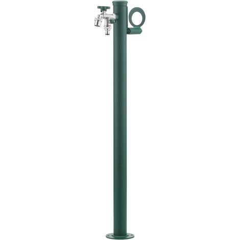 Fontana da Giardino con Doppio Rubinetto Belfer 42/SRR Verde (1/5)