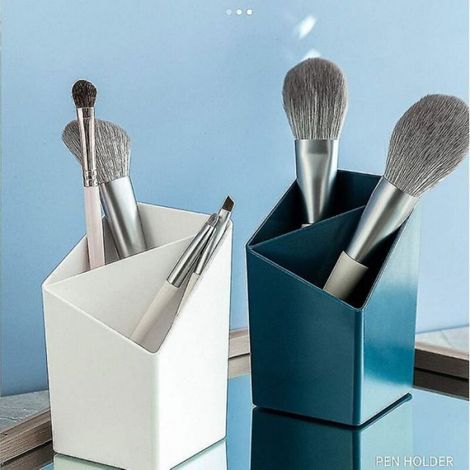 Porte-Crayons - 2 Compartiments - Bureau Et Maquillage - Lot De 2 (1/5)