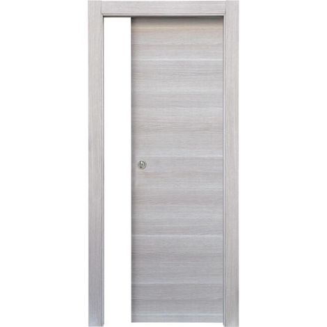 PORTA MICROTEC SCORREV ROVERE GRIGIO 60X210