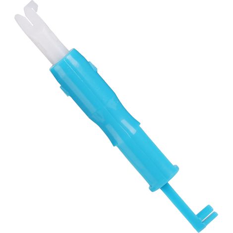 Enfile-aiguille automatique multifonction pour machine à coudre, aiguilleuse pratique ménage bleue (1/5)