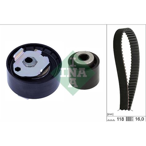 Kit de courroie crantée INA 530 0856 10 ALFA ROMEO 155254875 155254883 155255063