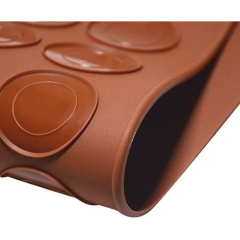 Silicone Macaron Pâtisserie Four Moule de cuisson Feuille Tapis DIY 48 Cavity (1/4)