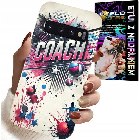 Custodia per Samsung Galaxy S10 - alloggiamento in rete Retina Coach, retro (1/5)