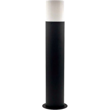 Trade Shop - Moderne 44cm Gartenlampe Stehleuchte viarsetti E27 Exterior IP44 529Pa-B440 -      Grau
