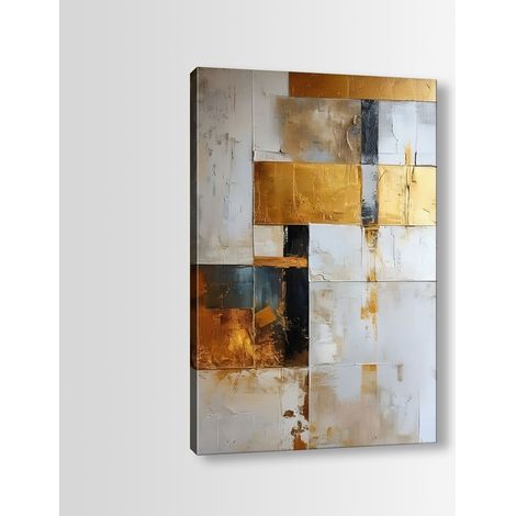 Decorazione artistica da parete con stampa su tela Painting Multicolore (1/3)