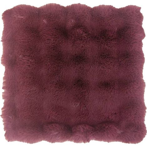 Cuscino zephy quadrato 45x45 cm rosso - Atmosphera créateur d'intérieur (1/3)