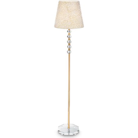 Piantana Classica Queen Metallo Oro 1 Luce E27 (1/2)