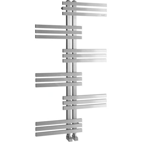 Sapho Singl - Elément chauffant RADO, 600x1190 mm, inox brossé NR650 (1/4)