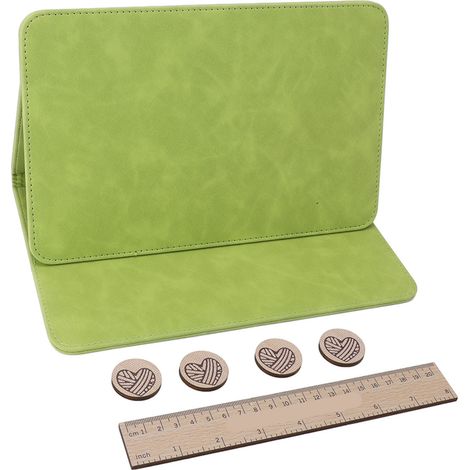 Porta modelli per maglieria vintage verde - Supporto pieghevole per modelli (1/5)