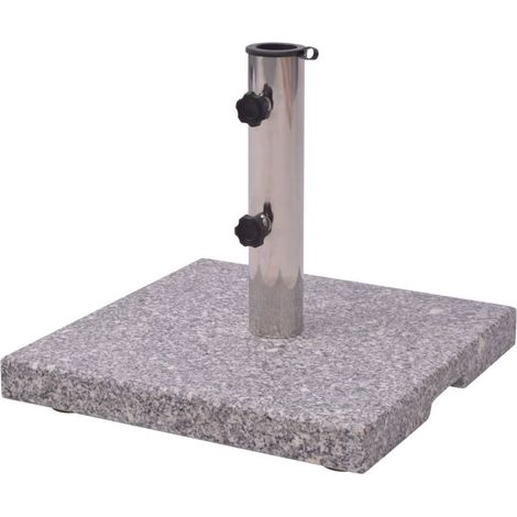 Pied de parasol Socle de parasol - en granite 20 kg BV957040 - BonneVie (1/4)