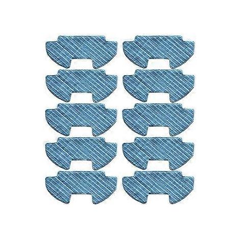 Lot de 10 lingettes de nettoyage compatibles avec l'aspirateur Samsung Powerbot-E VR05R5050WK - Pièces de rechange - Accessoires pour aspirateur SQL (1/4)