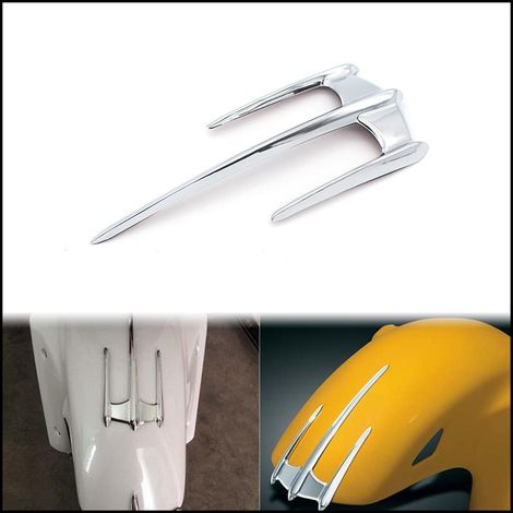 Fits Gold Wing GL1800 and VTX1300, 1999-2015 models, fender trim parts.