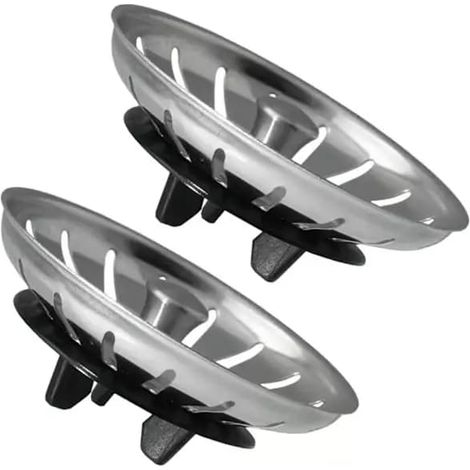 Bouchon pour cuisine IKEA Atlant / Domsjö / Crépine pour évier – Korgventi 1 pièce argent (1/5)