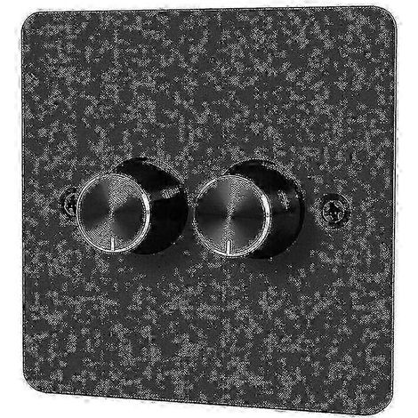 2-Wege-LED-Wanddimmer 120W, 12V DC, Drehregler, Ein/Aus-Schalter. (1/5)