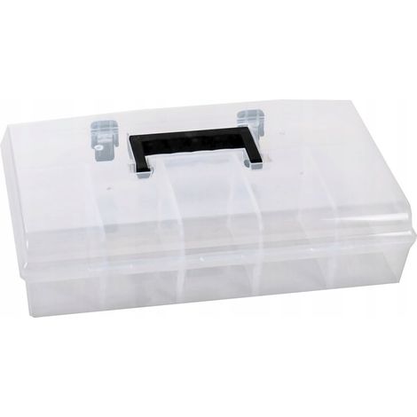 Prosperplast Caja de almacenaje Nun, Dimensiones 40 x 29,8 x 8,5 cm (1/5)