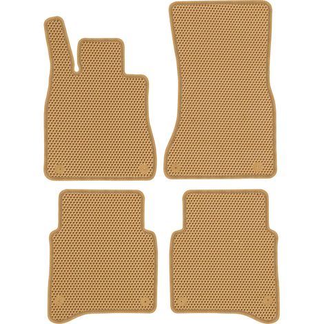 S-Klasse V223 Lang ab 2021 Spezielle Fußmatten - EVA HONEYCOMB BEIGE (1/5)