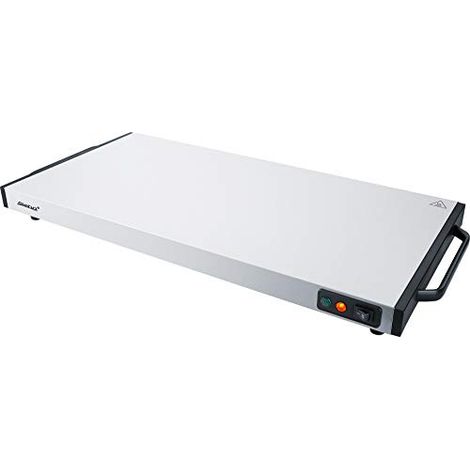 Steba WP 130 Piastra di Accumulo Calore 1300 W Tempo Riscaldamento 10 Minuti Almeno 60 Minuti di Mantenimento Colore Acciaio Inossidabile - Nero (1/3)