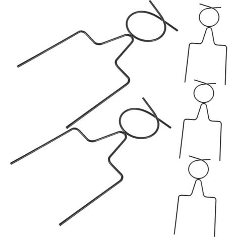 Set of 5 garden hose guide stakes