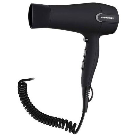 HEWI 950.08.103 Sèche-cheveux mat noir (1/4)