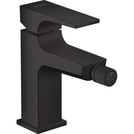 mezclador monomando de bidé Metropol de hansgrohe, manija de