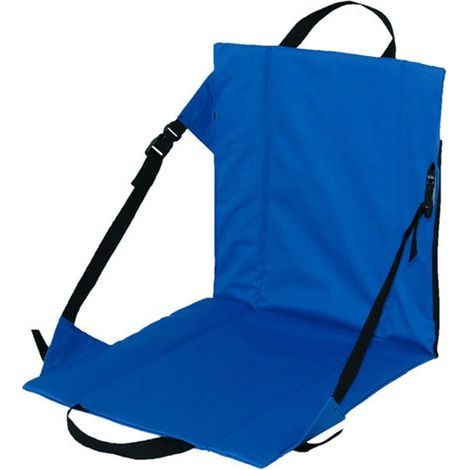 Chaise de camping pliante portable et confortable avec dossier - Résistante à l'humidité - Pour la plage, les loisirs, le barbecue - Coussin pliable ultra rembourré - Gadget d'extérieur (1/5)