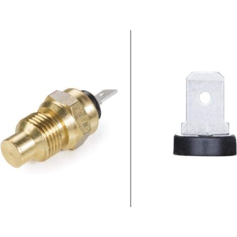 HELLA 6PT 009 107-171 Sensore, Temperatura refrigerante, 12V, 1a... poli, avvitato