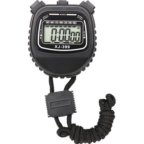 1 Chronomètre numérique, grand écran, plastique robuste, cordon, pour entraîneurs et sport (1/5)
