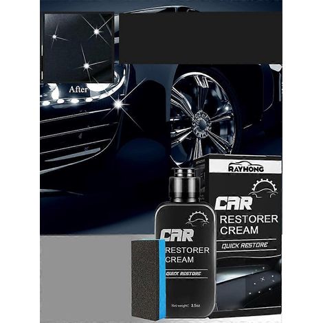 Rénovateur de plastique pour intérieur de voiture 100 ml, agent de revêtement revitalisant pour plastique (1/3)