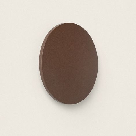 Aplique de Pared Exterior LED Aluminio Blekkom 2200K Óxido Blanco Cálido ø18 cm (1/5)