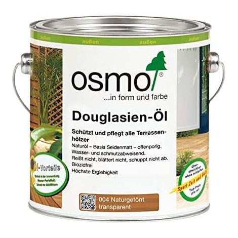 Huile pour terrasses - diffÃƒÂ©rentes Teintes - 0.750mL (Douglas Naturel - 004)
