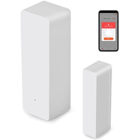 Capteur de Porte WiFi, capteur de fenêtre Intelligent sans Fil, Compatible avec Alexa et Google Assistant, Pas de hub nécessaire (1/5)