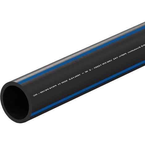 PE-HD Trinkwasserrohr PE100 PN16 63mm / 2" 100m