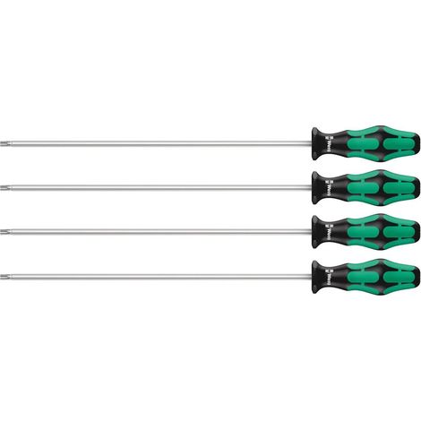 367/4 TORX HF extra lang 05028074001 Jeu de tournevis Kraftform Plus avec Fonction de retenue 4 pièces (1/5)