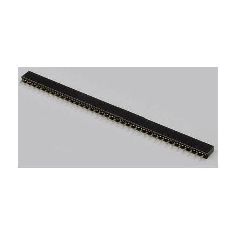 TRU COMPONENTS Barrette femelle (standard) Nbr de rangées: 1 Nombre de pôles par rangée: 16 TC-25064 (1/2)