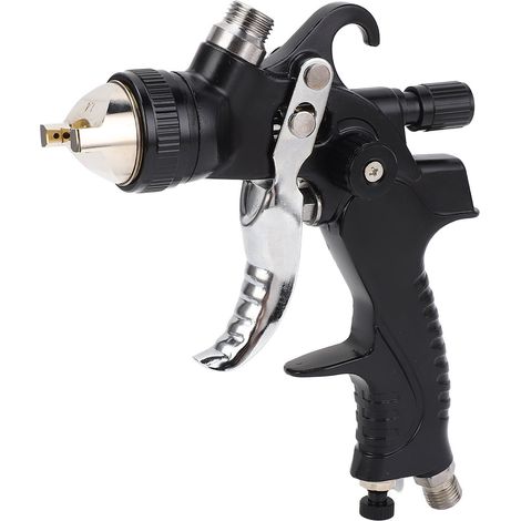 Pistolet à peinture HVLP avec buses de 1,4 mm, 1,7 mm et 2,0 mm pour voitures, maisons et meubles (1/5)