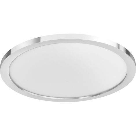 OSRAM SMART+ Matter Orbis Disc Luminaire de salle de bain LED IP44 300mm, 18W, 1400lm, TW 3000-6500K, WiFi, Argent (1/5)