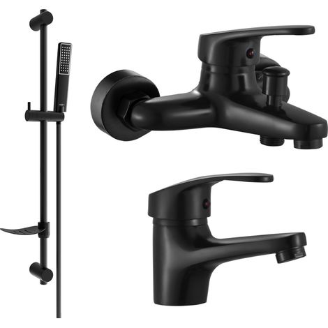 Mexen Erica DF72 Brausegarnitur, Schwarz - 746403DF72-70 (1/4)