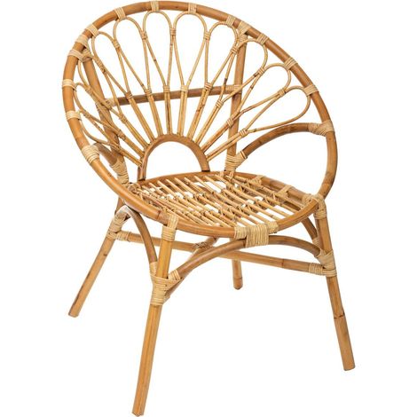 Sillón «Praya» de mimbre - Atmosphera créateur d'intérieur (1/4)