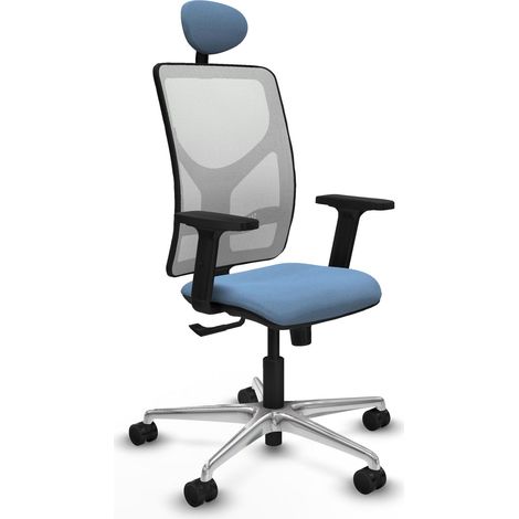 Chaise de bureau piqueras y crespo Motilla blanc filet réglable (1/2)