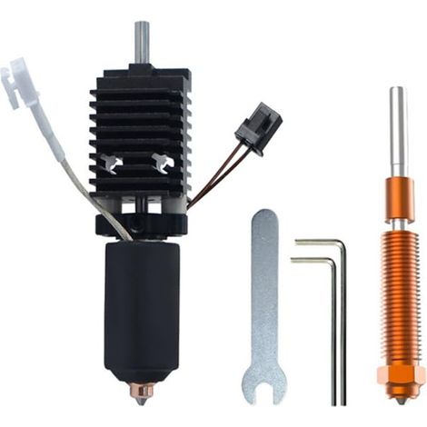 Kit di aggiornamento K2 Plus Hotend per stampante 3D Creality K2 Plus Hotend con ugello in acciaio temprato da 0,4 mm Kit K2 Plus Hotend in ceramica (kit Hotend + ugello da 0,4 mm)